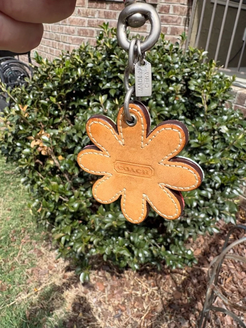 Coach Y2k Signature Patchwork Flower Charm - Picture 3 of 6
